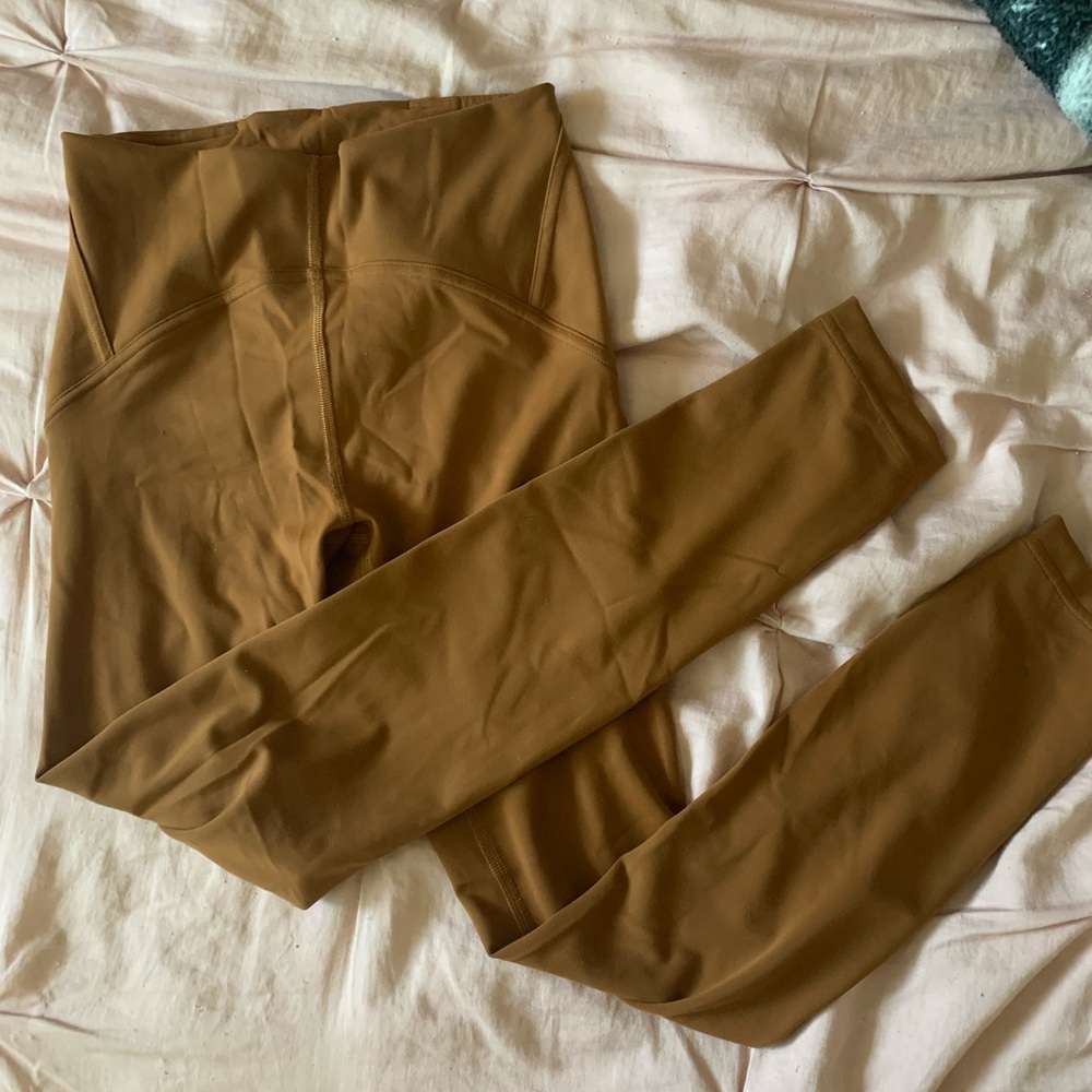 Lululemon Instill Leggings in Copper Brown